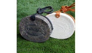 Oval  Ata Rattan Rafia  Bags women style best quality